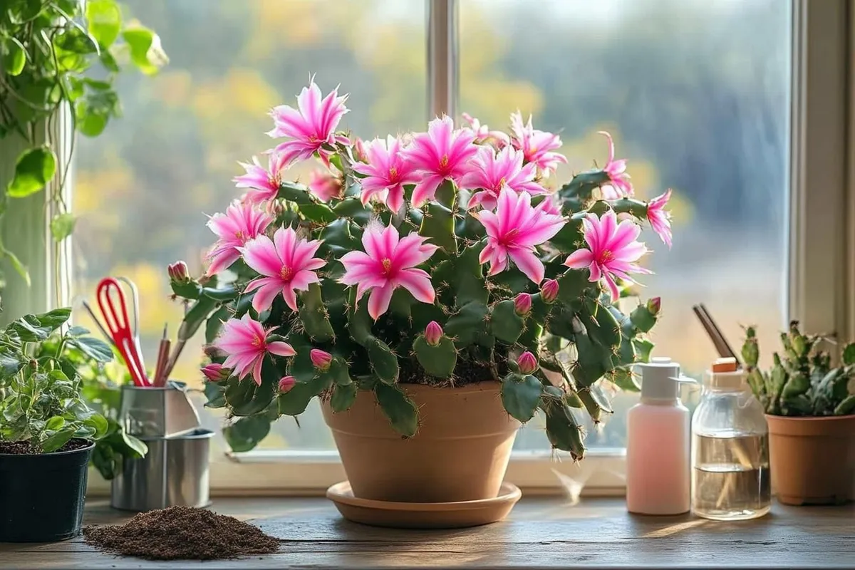Unlocking the secrets of the Christmas cactus: a guide to spectacular blooms